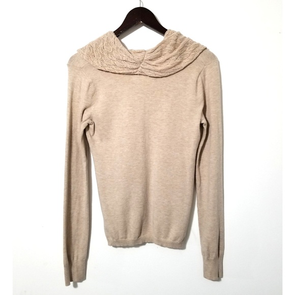 Anthro Cashmere Blend Cowl Neck Sweater - Picture 4 of 7